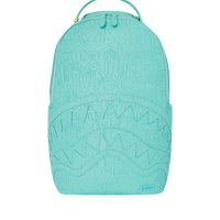 AQUA EMBOSSED GRAFFITI DLXSV BACKPACK