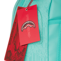 AQUA EMBOSSED GRAFFITI DLXSV BACKPACK