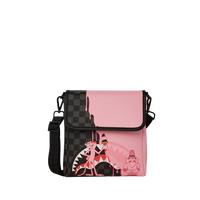 PINK PANTHER HALF PAINTED MESSENGER SLING