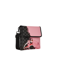 PINK PANTHER HALF PAINTED MESSENGER SLING