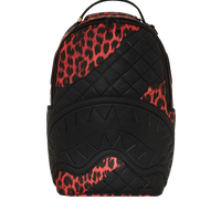 RED LEOPARD PUFFER DLX BACKPACK