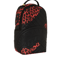 RED LEOPARD PUFFER DLX BACKPACK