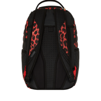 RED LEOPARD PUFFER DLX BACKPACK