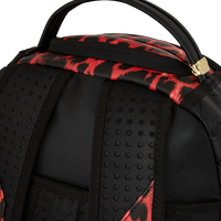 RED LEOPARD PUFFER DLX BACKPACK