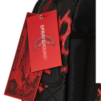 RED LEOPARD PUFFER DLX BACKPACK