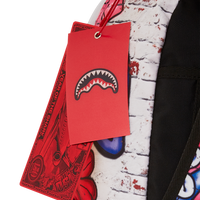 DRIPPY GRAFFITI FLORAL DLXR BACKPACK