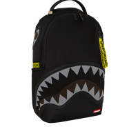 SHARK CENTRAL YELLOW TAPE DLX SATIN BACKPACK