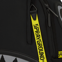 SHARK CENTRAL YELLOW TAPE DLX SATIN BACKPACK