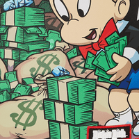 RICHIE RICH AND DOG MONEY REVEAL DLXSV BACKPACK