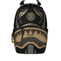AI WONDERLAND GOLD AND BLACK DLXSV BACKPACK