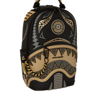 AI WONDERLAND GOLD AND BLACK DLXSV BACKPACK