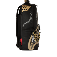AI WONDERLAND GOLD AND BLACK DLXSV BACKPACK