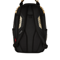 AI WONDERLAND GOLD AND BLACK DLXSV BACKPACK