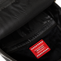 AI WONDERLAND GOLD AND BLACK DLXSV BACKPACK