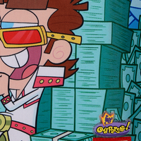 TIMMY SITTNG ON MONEY CHAIR DLXR BACKPACK