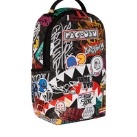 PACMAN STICKERS DLXSV BACKPACK
