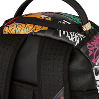PACMAN STICKERS DLXSV BACKPACK