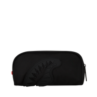 PRINTED ZIPPER SHARK POUCH