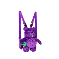 PURPLE SHARK SHARKS IN PARIS MINI BEAR