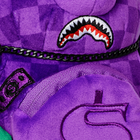 PURPLE SHARK SHARKS IN PARIS MINI BEAR