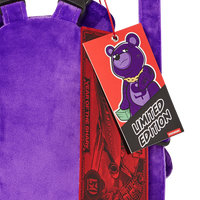 PURPLE SHARK SHARKS IN PARIS MINI BEAR