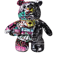 SPLIT CYBERSHARK MONEYBEAR TEDDY BEAR BACKPACK