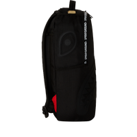 RUBBER SHARK BLACKOUT WHITE TAPE BACKPACK