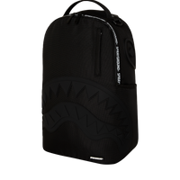 RUBBER SHARK BLACKOUT WHITE TAPE BACKPACK