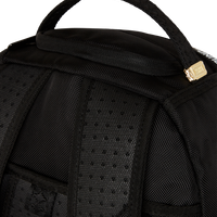 RUBBER SHARK BLACKOUT WHITE TAPE BACKPACK
