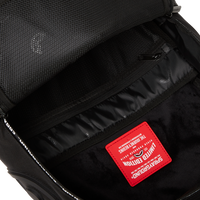 RUBBER SHARK BLACKOUT WHITE TAPE BACKPACK