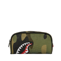 WOODLAND CAMO CHECK POUCH