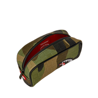 WOODLAND CAMO CHECK POUCH