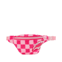 PINK FUR CHECK SAVVY CROSSBODY