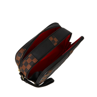 JETSTREAM BROWN TOILETRY BAG