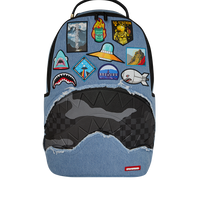 DENIM TEAR 3AM PATCHES DLXSV BACKPACK