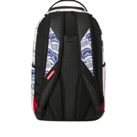 BLUE INK DOODLE DLXSR BACKPACK