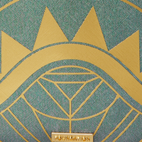 FOUNDATION CRYSTAL IRIDESCENT SHARK DLXSV BACKPACK