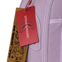 PURPLE DENIM PINK STITCH DLX-BACKPACK