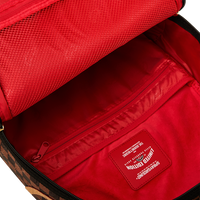 EMBOSSED CHECK BROWN DLXSV BACKPACK