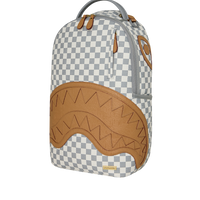 EMBOSSED CHECK CREAM DLXSV BACKPACK