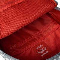 EMBOSSED CHECK CREAM DLXSV BACKPACK