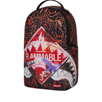 FLAMMABLE SIGN DLXSR BACKPACK