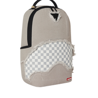CREAM DENIM TEAR SHARK DLXSV BACKPACK