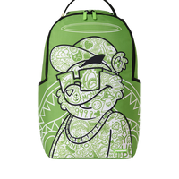 MONEY BEAR COLOR BLOCK DOODLE DLXSR BACKPACK