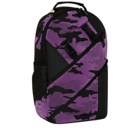 PURPLE FLOCKED CAMO DLXSV BACKPACK