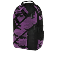 PURPLE FLOCKED CAMO DLXSV BACKPACK