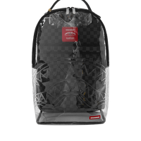 HIDDEN MESSAGE CLEAR DLXSV BACKPACK