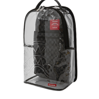 HIDDEN MESSAGE CLEAR DLXSV BACKPACK