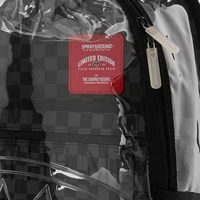 HIDDEN MESSAGE CLEAR DLXSV BACKPACK