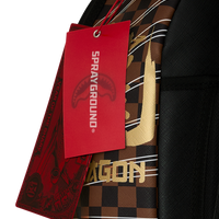 KUNG FU PANDA PO CHECKER KARATE KICK DLXSV BACKPACK